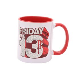 Warner Bros Friday 13th Mug Red Inside 11oz - Logo