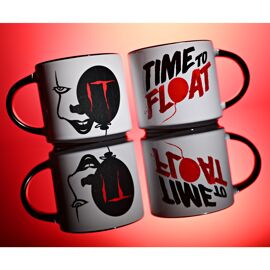 Warner Bros IT Black Mug 14oz - Time to Float