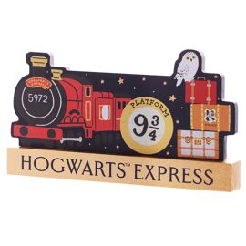 Warner Bros Harry Potter Back To Hogwarts Express Mantel Plaque