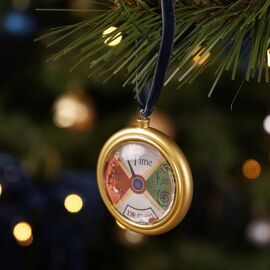 Warner Bros Polar Express Stop Watch Hanging Tree Decoration