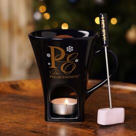 Warner Bros Polar Express Chocolate Fondue Set