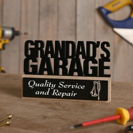 **MULTI 3** Well Crafted Plaque - Grandad's Garage