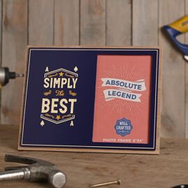 Well Crafted Photo Frame 4" x 6" - Simply The Best