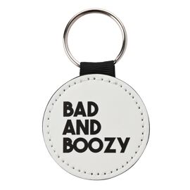 PU Keyring - Bad and Boozy