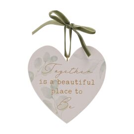 **MULTI 3** Love Story 'Together' Hanging Heart