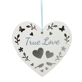 Always & Forever Hanging Heart - True Love