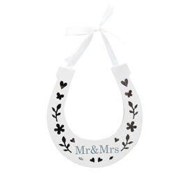 **MULTI 3** Always & Forever Horseshoe - Mr & Mrs