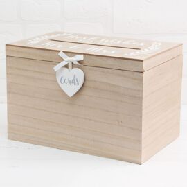 Love Story Card Box Best Wishes For The Mr & Mrs 32cm