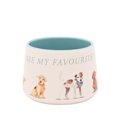 The Wildlife by Ling Designs Ceramic Mug "Dogs Are My Favourite People"