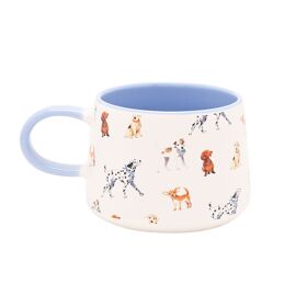 The Wildlife by Ling Designs Ceramic Mug with Dog Pattern