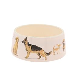 The Wildlife by Ling Designs 19cm Ceramic Dog Bowl