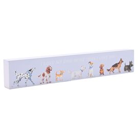 **MULTI 3** The Wildlife by Ling Designs Plaque "I Love My Dog More Than You"