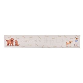 **MULTI 3** The Wildlife by Ling Designs Plaque "Happy Dog Happy Life"