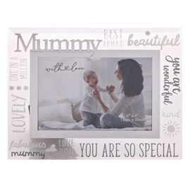 With Love Glass Frame With 3D - Mummy