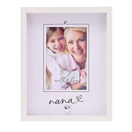With Love Heartlines Frame 4" x 6" - Nana