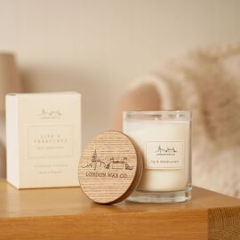 The London Wax Company Fig & Blackcurrant Lidded Candle 226g