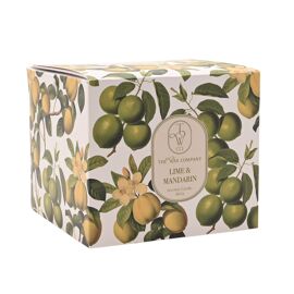 The Wax Company 360g Glass Candle - Lime & Mandarin