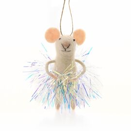 Felt Fairy Mouse Hanging Decoration