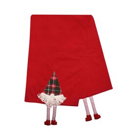 Gonk Red Table Runner