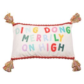 Ding Dong Cushion with Tassels