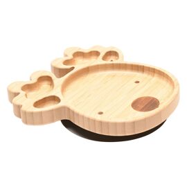 Bambino Bamboo Plate - Reindeer