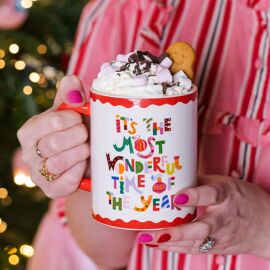 Raspberry Blossom 'It's The Most Wonderful Time' Mug