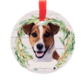 E&S Pets Jack Russell Wreath Hanging Decoration