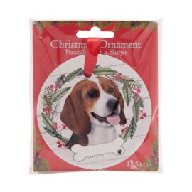 E&S Pets Beagle Wreath Hanging Decoration