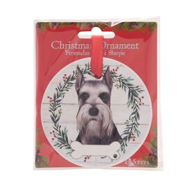 E&S Pets Schnauzer Wreath Hanging Decoration