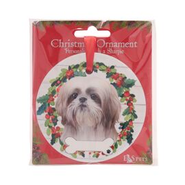 E&S Pets Shih Tzu Wreath Hanging Decoration