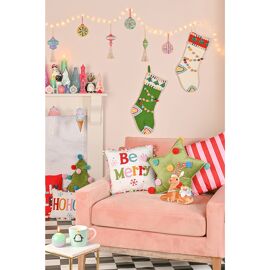 Set Of 4 Hanging Metal Decorations