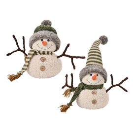 **ASTD MULTI 12** Snowman Decorations 2 Designs