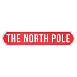 **MULTI 3** Street Sign  - The North Pole
