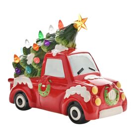 LED Light Up Ornament - Driving Home For Christmas