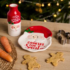 Christmas Eve Milk & Cookies Set