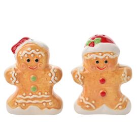 Gingerbread Salt & Pepper Shakers