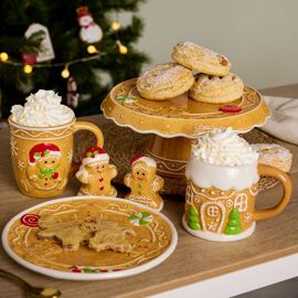 Gingerbread Salt & Pepper Shakers