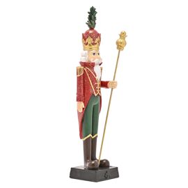 Nutcracker Figurine With Staff 26.5 cm