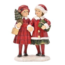 Victorian Two Little Girls Figurine