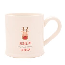 Love Life Christmas Embossed Mug - Reindeer
