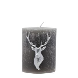Stag Pillar Candle