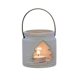 **MULTI 6**Ceramic Tealight Holder - Tree