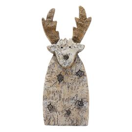 Wood Effect Reindeer