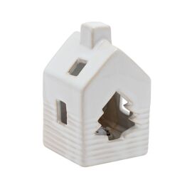 **MULTI 12** LED Light Up Ceramic House Decoration - Tree