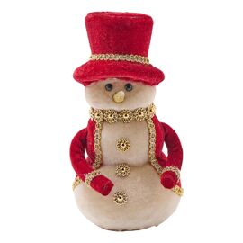 Red Velvet snowman