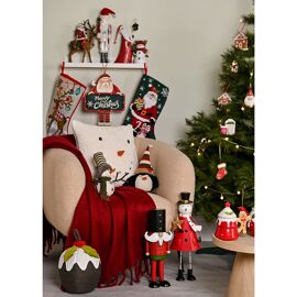 Wooden Santa Sign Hanger