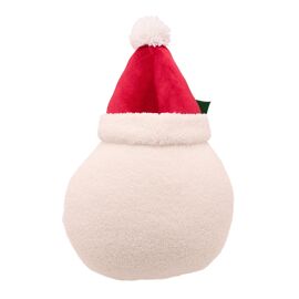 Santa Merry Christmas Shaped Cushion 45cm