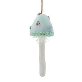 Hanging Tree Decoration - Green Mushroom