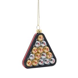 Hanging Tree Decoration - Billiards