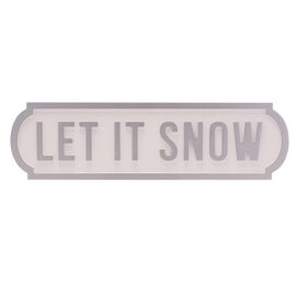 **MULTI 3** Street Sign - Let It Snow